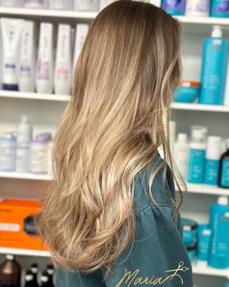 Blonde Balayage at Maria Hair Design, Dieppe NB
