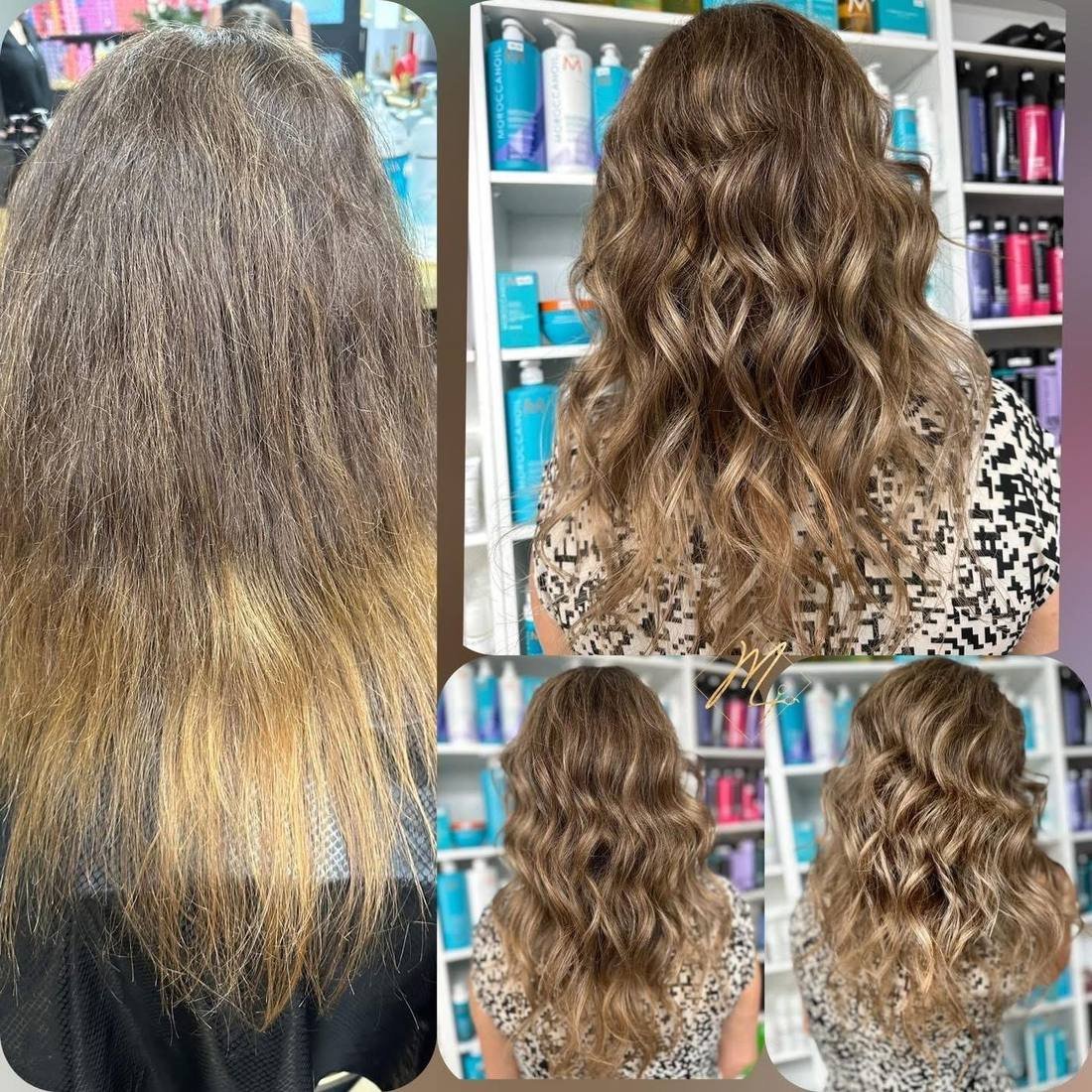 Highlights at Maria Hair Design, Dieppe NB