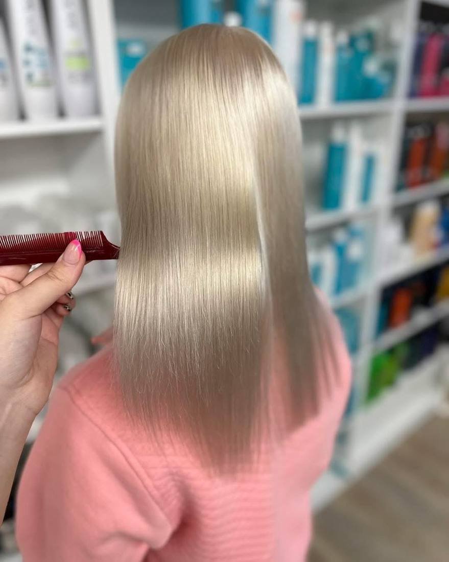 Highlight Process at Maria Hair Design, Dieppe NB