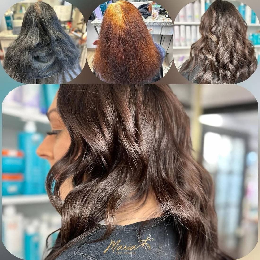 Smoothing & Colour at Maria Hair Design, Dieppe NB