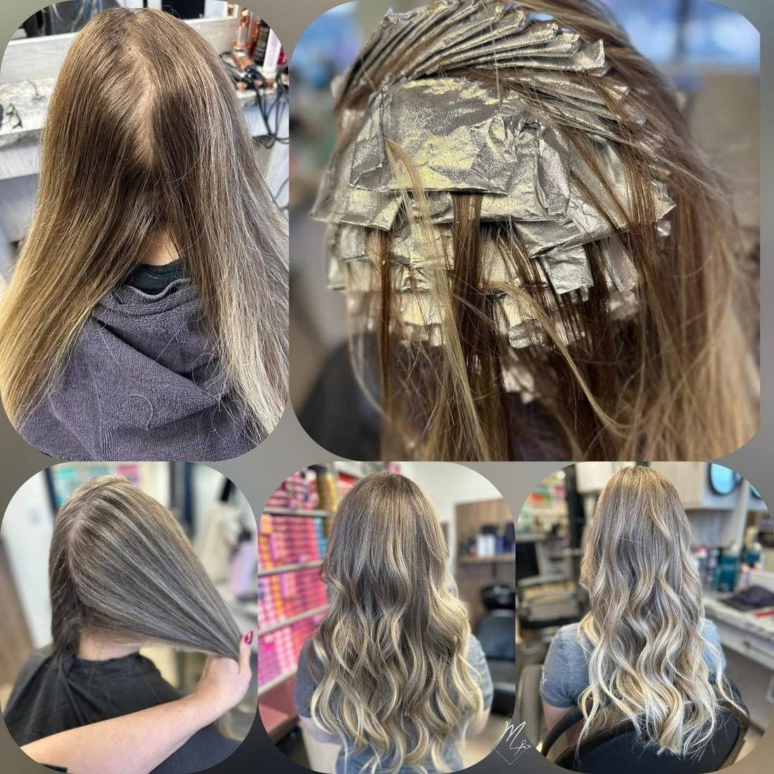 Highlight Process at Maria Hair Design, Dieppe NB