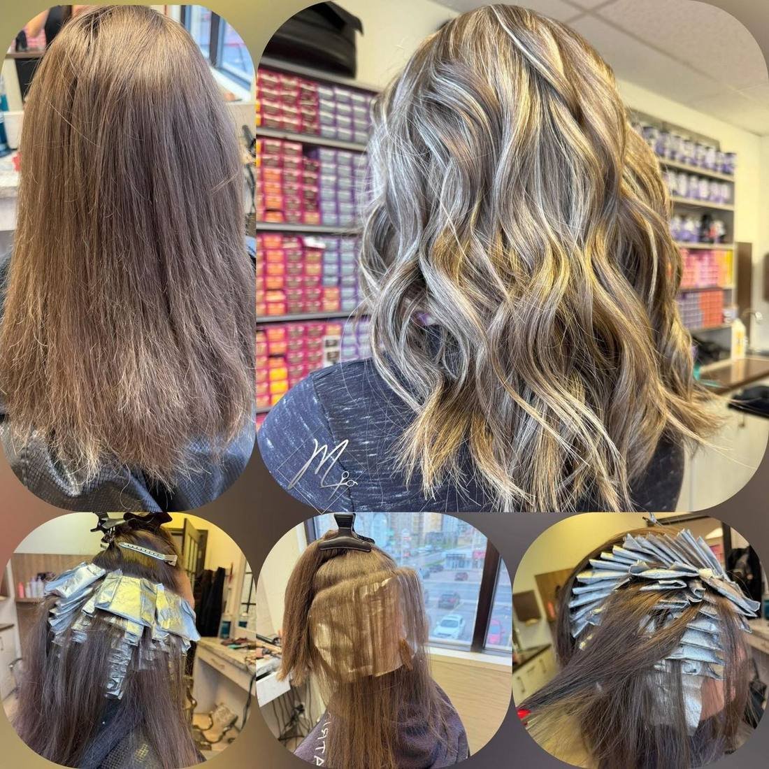 Custom Balayage at Maria Hair Design, Dieppe NB