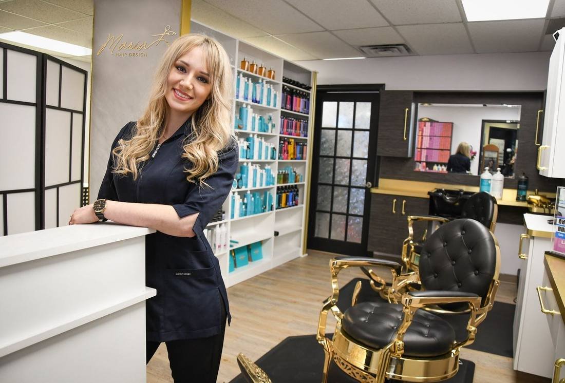 Marie-Ève Lanteigne master colorist Maria Hair Design Dieppe NB