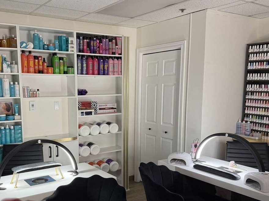 Nail studio at Maria Hair Design, Dieppe NB