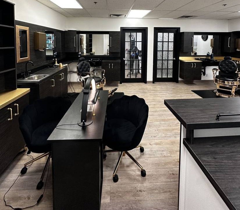 Reception area at Maria Hair Design Dieppe NB